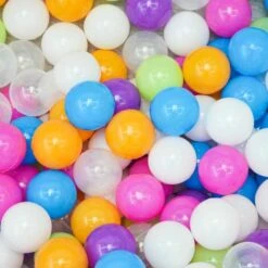 Pink Princess Tent For Girls - 300 Ball Pit Balls 100x100x135 Baby Girl Ball Pit -Children Furniture Store 86641163 3