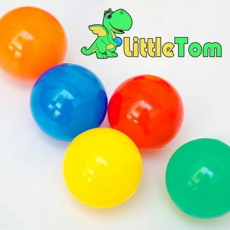 LittleTom 200 Small Plastic Balls Ø 6 Cm In Diameter For Kids Tent Playhouse Ballbath Play For Children Toddlers Babies Multicolored Mixed Colors Yellow Red Blue Green Orange Proven Quality 5 LittleTom 200 Small Plastic Balls Ø 6 Cm In Diameter For Kids Tent Playhouse Ballbath Play For Children Toddlers Babies Multicolored Mixed Colors Yellow Red Blue Green Orange Proven Quality - Image 3