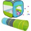 Kids Tent And Tunnel Set - 300 Ball Pit Balls - 70x70x72 Pop Up Baby Ball Pit -Children Furniture Store 86641451 1