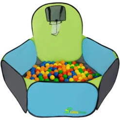 LittleTom Pop-up Ball Pit Tent To Play Basketball 120x100cm Incl 200 Balls 10 LittleTom Pop-up Ball Pit Tent To Play Basketball 120x100cm Incl 200 Balls -Children Furniture Store 86660279 4