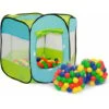 LittleTom Play Tent 100x100x72cm Pop-up Ball Pit Incl 200 Plastic Balls Blue -Children Furniture Store 86660284 1