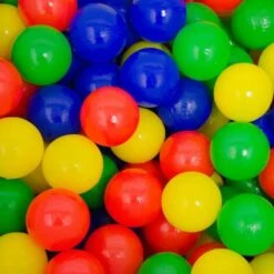 LittleTom Play Tent 100x100x72cm Pop-up Ball Pit Incl 200 Plastic Balls Blue -Children Furniture Store 86660284 5