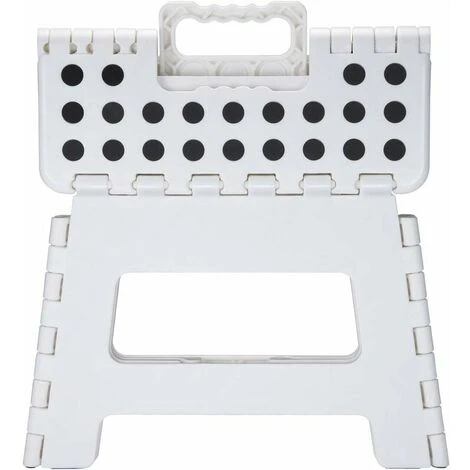 Folding Step Stool - 9" Height For Kids And Adults - Foldable Stool For Kitchen, Garden, Bathroom 3 Folding Step Stool - 9" Height For Kids And Adults - Foldable Stool For Kitchen, Garden, Bathroom