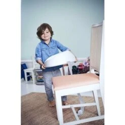 Booster Chair, White -Children Furniture Store 87636439 3