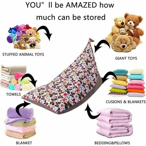 Children's Plush Bean Bag Animal Shaped Beanbag For Kids. Teens And Adults Extra Large Super Soft Velvet Cushion Cover 5 Children's Plush Bean Bag Animal Shaped Beanbag For Kids. Teens And Adults Extra Large Super Soft Velvet Cushion Cover - Image 3