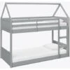 Miller Grey Wooden House Bunk Bed -Children Furniture Store 88494408 1