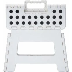 Foldable Step Stool - 8.5 &39&39 Height For Children And Adults - Folding Stool For Kitchen, Garden, Bathroom