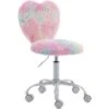 Childrens Desk Chair Swivel Computer Chair In Faux Fur For Kids Study Office, Adjustable Height, Colorful -Children Furniture Store 91014510 1
