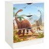 White Chest Of Drawers - ROMA – Jurassic -Children Furniture Store 91501245 1