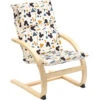 Disney Mickey Geometric Bentwood Children’s Armchair, Multicolour, W44 X D52 X H64cm -Children Furniture Store 93899171 1