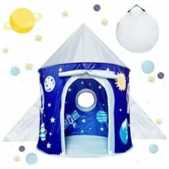 For Toddler Kids - Ideal Gifts For Indoor And OutdoorInteresting Foldable Space/Dinosaur Play Tent2