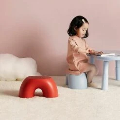 Rainbow Shaped Children's Stool Small Simple Round Home Stool 7 Rainbow Shaped Children's Stool Small Simple Round Home Stool -Children Furniture Store 95947322 3