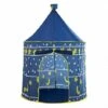 Kids Play Tent Portable Yurt Style Castle Play Tent Kids Tent Playhouse Indoor Outdoor Children's Playhouse For Boys Girls (Blue) 2 Kids Play Tent Portable Yurt Style Castle Play Tent Kids Tent Playhouse Indoor Outdoor Children's Playhouse For Boys Girls (Blue) -Children Furniture Store 96004226 1