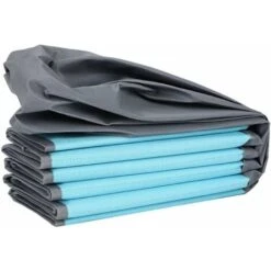 LITZEE Ball Pool Folding Round Pool Ball Pool Blue 1 Meter -Children Furniture Store 96302618 5