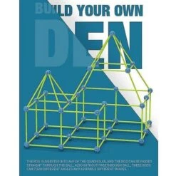 Kids Fort Building Castles Tunnels Tents 3d Kit Glow In The Dark(c) -Children Furniture Store 97683866 3