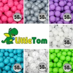350 Ball Pool Balls - 5,5cm Baby Ball Pit Balls - Kids Play Balls For Ball Pit -Children Furniture Store 99044082 3